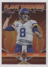 2022 Panini Phoenix Flame Throwers Red 137/199 Kirk Cousins #FT-10 11oh