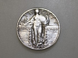 1929-P 25C STANDING LIBERTY SILVER QUARTER