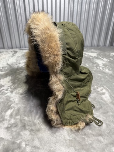 Vintage M1951 M-51 Parka Hood Korean War Lining Wire hood Only Excellent Mint