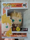 Funko Pop! Dragon Ball Z Super Saiyan 3 Goku #492 GameStop GITD Exclusive