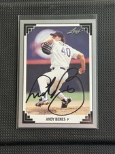 1991 Leaf - Andy Benes #275 TTM AUTOGRAPH
