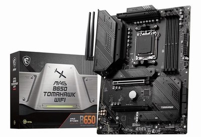 MSI Mag B650 Tomahawk WiFi Gaming Motherboard AMD AM5, ATX, DDR5