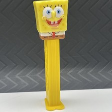 PEZ Dispenser SpongeBob SquarePants Yellow Character Candy Holder