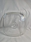 Vintage Pyrex A-9-C Clear Glass Replacement Lid 8 x 8 Square Fitting