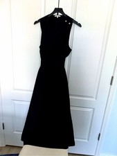Madewell Textured Cutout Midi Dress – Black – Women’s XL
