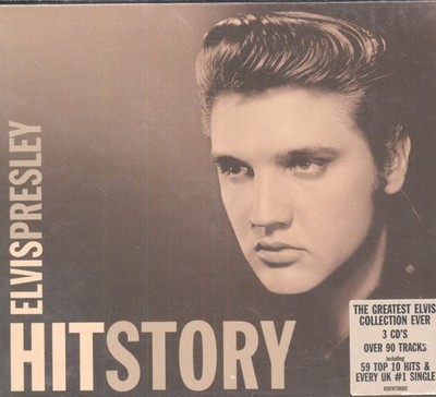 Elvis Presley Hitstory CD set Europe Rca 2005 3 X CD with booklet with info
