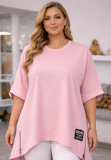 Sweatshirt Longshirt T-Shirt Damen Tunika  onesize Gr ca  42,44,46   L,XL XXL