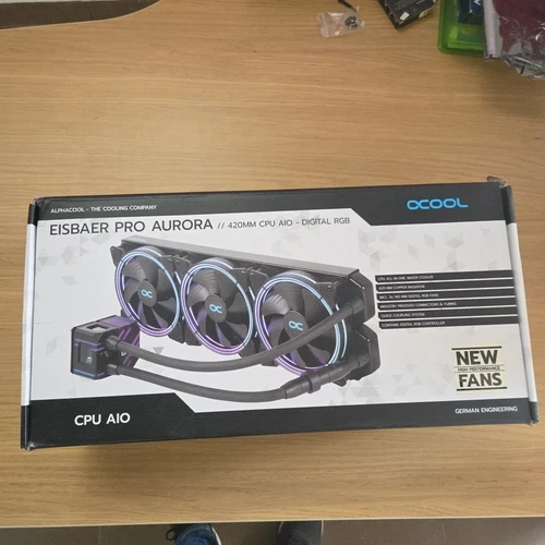 Alphacool Eisbaer Pro Aurora 420 AIO Raffreddatore CPU a Liquido