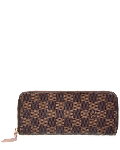 Louis Vuitton Louis Vuitton Clemence Canvas Wallet (Authentic Pre-Loved) Women's