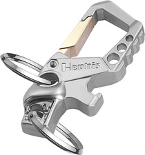 Hephis Heavy Duty Key Chain Bottle Opener,Carabiner Car Key Chains for Men and W
