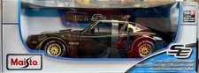 Maisto 1:18 1977 Pontiac Firebird Trans Am Diecast w/ Stand Black/Gold