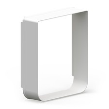 Microchip Pet Door Tunnel Extender White 