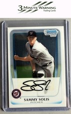 2011 Bowman #BCP106 Sammy Solis Chrome Prospects