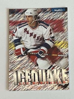 1995-96 SkyBox Impact Ice Quake #14 Luc Robitaille NHL New York Rangers