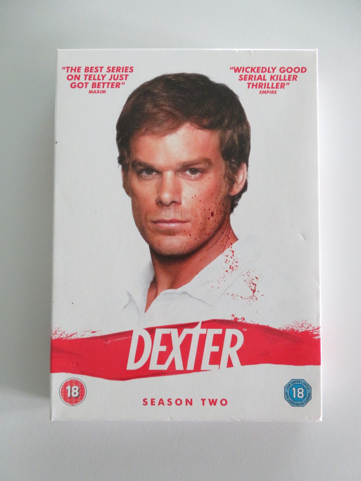 Dexter Season Two (DVD BoxSet) Michael C. Hall Jennifer Carpenter 2007 Region 2