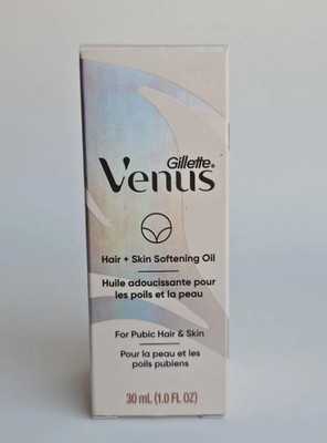 Gillette Venus for Pubic Hair and All Skin Types, Softening Oil, 1 fl oz