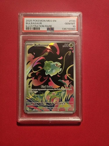 PSA 10 Bulbasaur 133/132