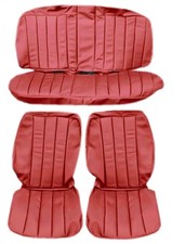 Sitzbezüge Bezüge für Mercedes Benz W201 190 rot ab 10/1988