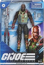 G. I. Joe Classified Series Roadblock Action Figure 01 Collectible Premium Toy w