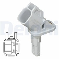 Delphi Sensor, Raddrehzahl SS20581 FüR Volvo