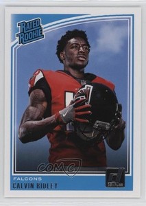 2018 Panini Donruss Rated Rookie Aqueous Test Calvin Ridley #311 Rookie RC