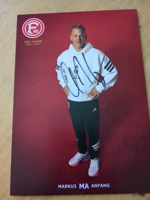 Markus Anfang.Orginales Autogramm. Bundesliga.  2025/26. Fortuna Düsseldorf. DFB