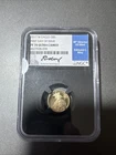 2017 $5 Gold American Eagle 1/10 oz Coin - NGC MS70 First Day Issue Edmund Moy