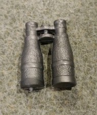 1975 Marx Johnny West JWA General Custer Capt Maddox Silver Binoculars
