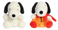 Aurora Peanuts Palm Pal Plush Bundle, Snoopy and Astronaut