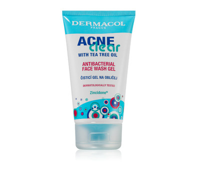 Dermacol acne clear face wash gel with tea tree oil 150 ml