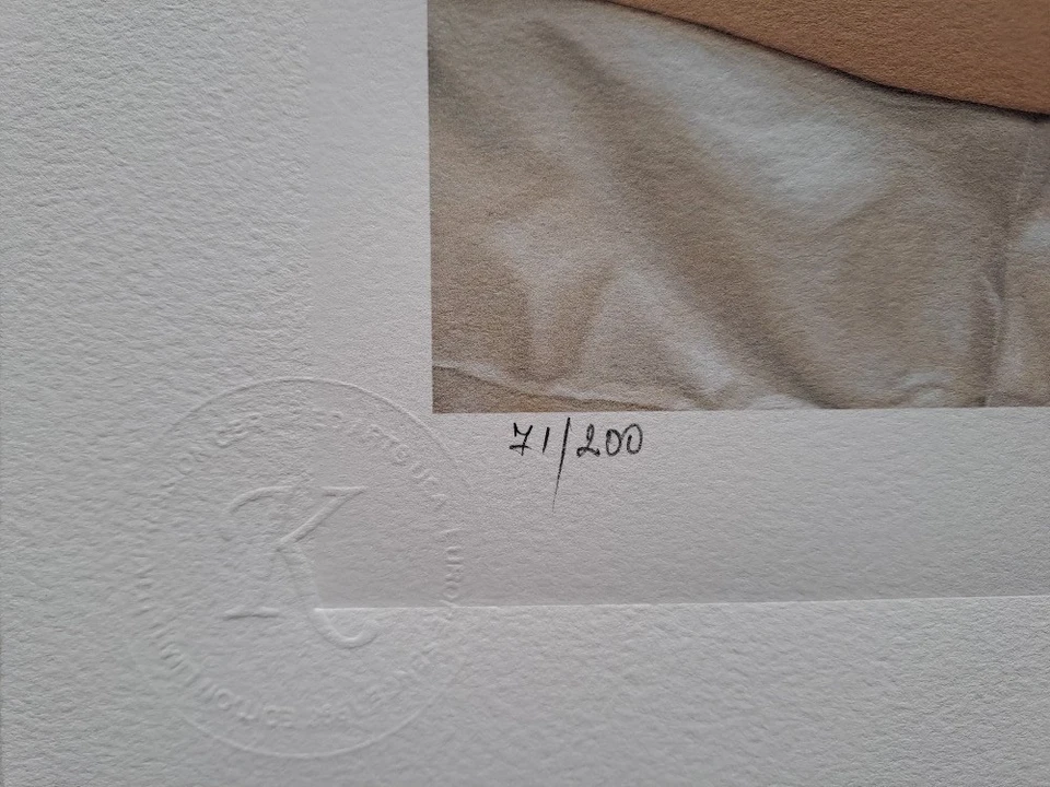 Litografía coleccionable firmada por John Kacere - translúcida Foto 2 de 3