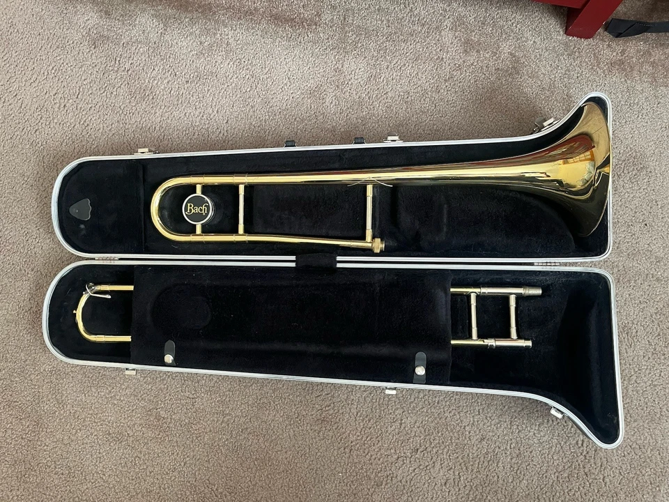 Bach USA Student Brass Tenor Trombone - Pre-Owned w/ Original Case. - image 1 of 4