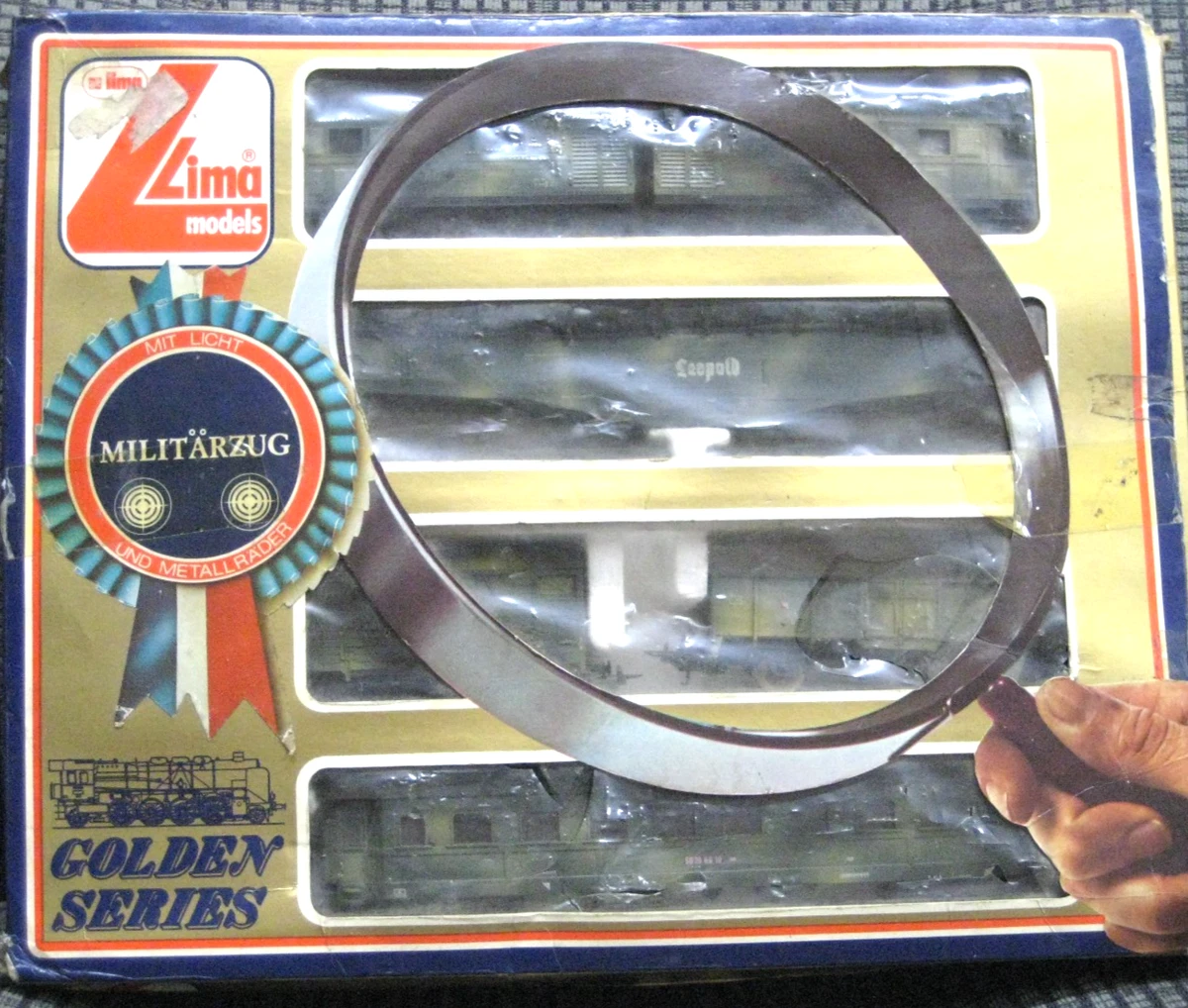 HO LIMA GERMAN MILITARY GOLDEN SERIES TRAIN SET 109704 | eBay