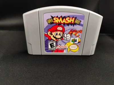 Super Smash Bros Game Cartridge For N64 Console US Version