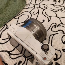 Sony Alpha a5000 16.1MP Mirrorless Digital Camera w/16-50mm Lens White English
