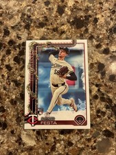 2025 Topps Series 1 - David Festa #178 Holiday (RC)