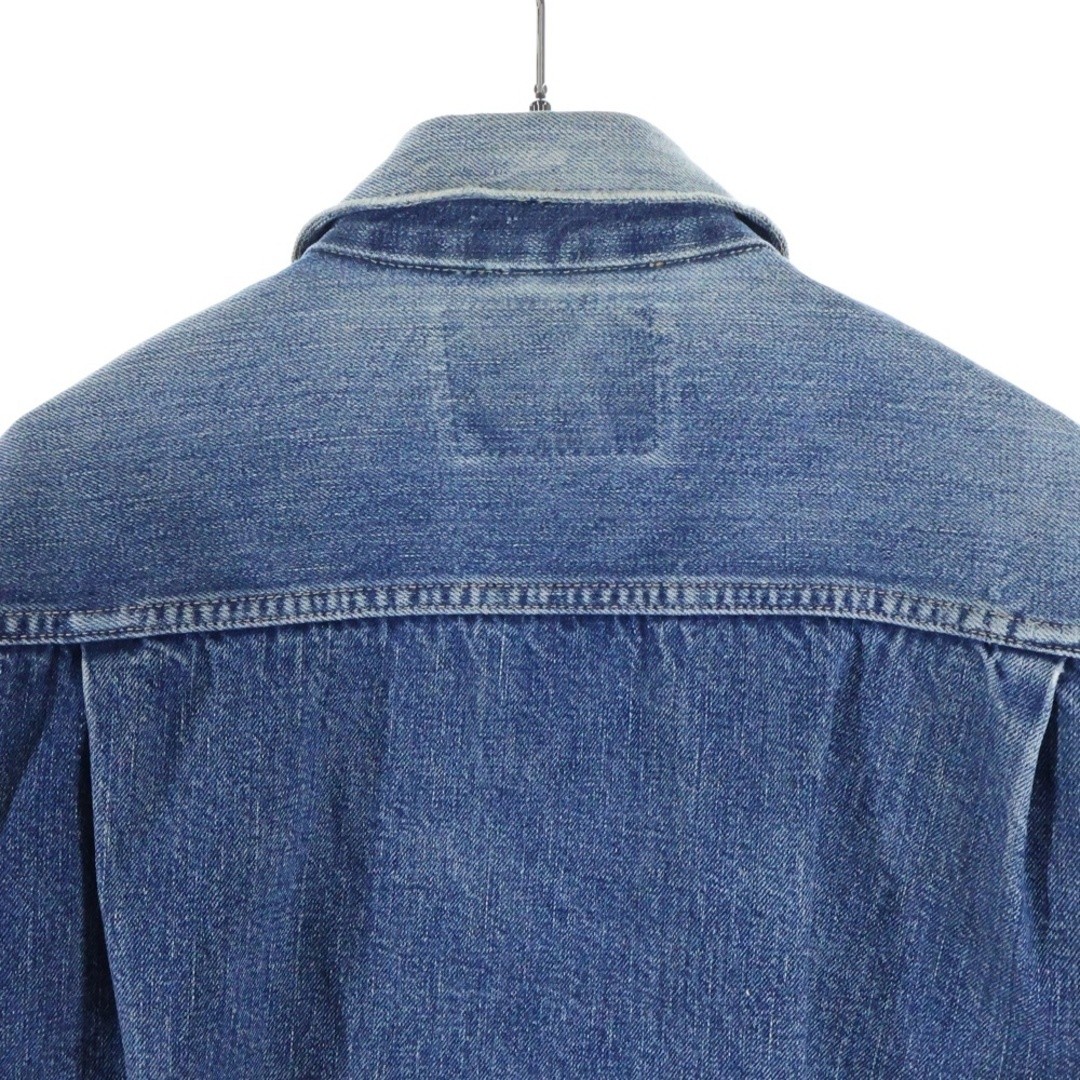 Levi's 50-60s VINTAGE 2nd 507xx Paper Patch Button Back 17 BIG E Double Used 52b thumbnail 4