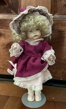 10”  Antique French Paris Repro SFBJ 252 All Bisque Doll Blonde Artist Pouty