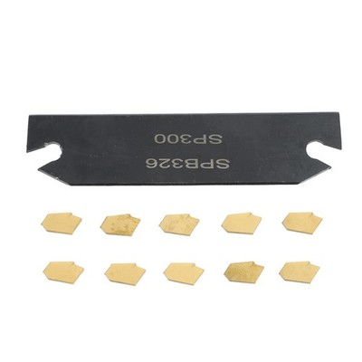 Hochfestes Schneidwerkzeug mit SPB26 3 Halter und 10 GTN 3 SP300 Wendeplatten