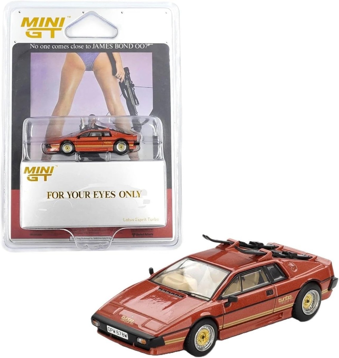 草*衛様 1/32スロットカーセットJames Bond 007 - ホームコー Mini GT 1:64 Lotus Esprit Turbo James Bond 007 “For Your Eyes Only