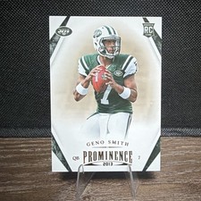 Panini 2013 Prominence Geno Smith RC Rookie #136 New York Jets Football Card. rookie card picture