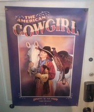 IMAGES of The OLD WEST "THE AMERICAN COWGIRL" POSTER By Jerry Crandall
