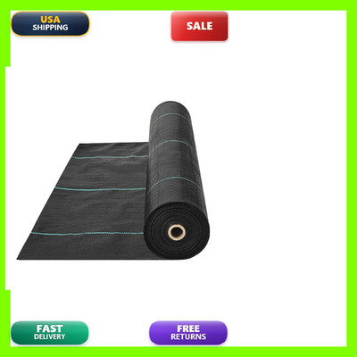 Vevor 3Ftx250Ft Premium Heavy Duty Weed Barrier Landscape Fabric 5Oz Woven