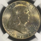 1959 Franklin Half Dollar NGC MS65