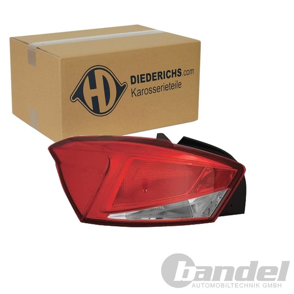 Diederichs P21W PY21W W21W RÜCkleuchte Links Passend FüR Seat Ibiza | 7428091-image