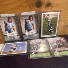 Upper Deck Topps Chris Johnson Titans Card Lot Star Rookies Rookie Exclusives