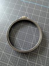 Vintage 4 inch Metal Embroidery Hoop with Cork Tension