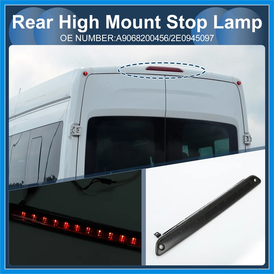 Tercera luz de freno LED compatible para MercedesBenz Sprinter 2500 3500 Foto 3 de 4