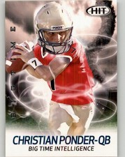 2011 SAGE HIT Christian Ponder Big Time #BT10 Florida State Seminoles