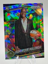 2025 Prizm WNBA Dominique Malonga Variation #144 Cracked Ice Prizm STORM